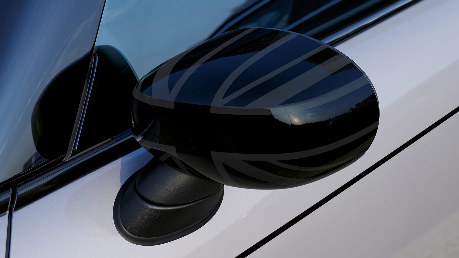 Тридверний MINI хетч – Накладки на дзеркала - Night Jack